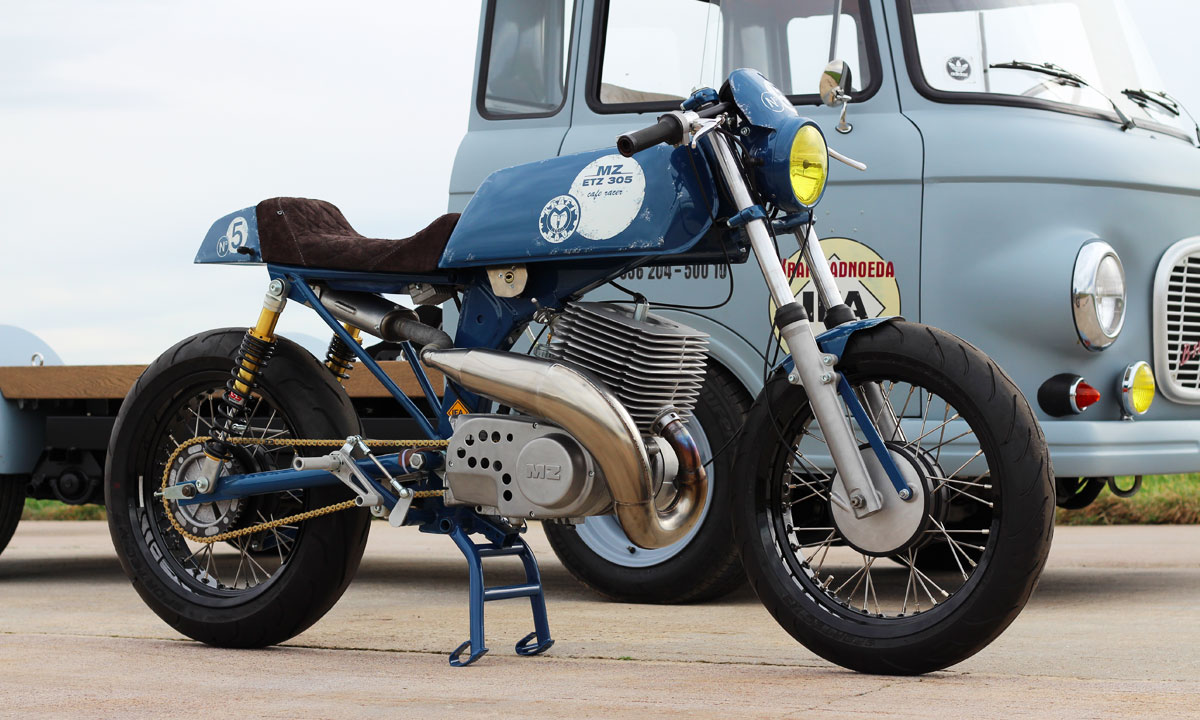 Transformasi Motor Langka Jerman Jadi Cafe Racer